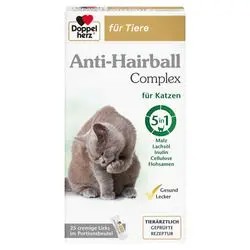 Doppelherz für Tiere Anti-Hairball Complex für Katzen 25 x 10 g