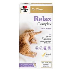 Doppelherz für Tiere Relax Complex für Katzen Licks 25 Stk.