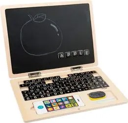 Small Foot Holz-Laptop mit Magnet-Tafel (11193)