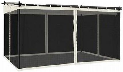 vidaXL Pavillon mit Netzwänden 4 x 3 m (4003911)