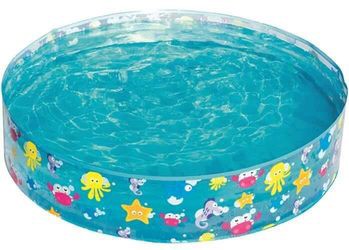 Bestway Fill 'N Fun Planschbecken Aquatic 122 x 25 cm (55028)