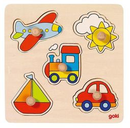 Goki Steckpuzzle Meine Reise (57547)