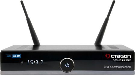 Octagon SF8008 V3 Supreme 4K UHD E2 DVB-S2X & DVB-C/T2 Combo Octagon SF8008 V3 Supreme 4K UHD E2 DVB-S2X & DVB-C/T2 Combo