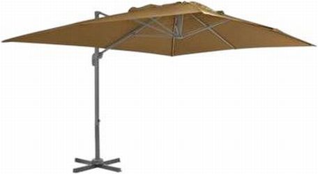 vidaXL Ampelschirm mit Aluminium-Mast 400 x 300 cm (44639)