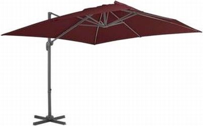 vidaXL Ampelschirm mit Aluminium-Mast 400 x 300 cm (312315)