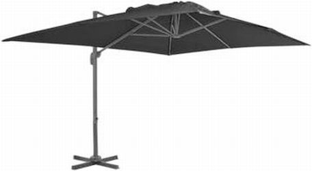 vidaXL Ampelschirm mit Aluminium-Mast 400 x 300 cm (44637)