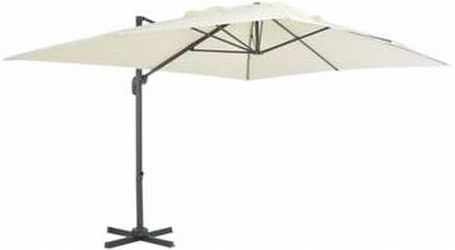 vidaXL Ampelschirm mit Aluminium-Mast 400 x 300 cm (44633)