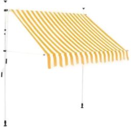vidaXL Einziehbare Markise Handbetrieben 200 cm (43232)