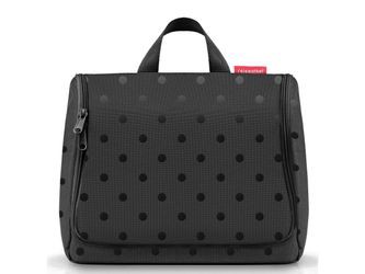 Reisenthel Toiletbag XL Glossy Dots Black (WO7075)