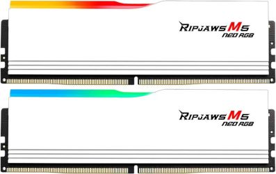 G.Skill Ripjaws M5 Neo RGB DDR5-6000 32GB Kit (F5-6000J3636F16GX2-RM5NRW) G.Skill Ripjaws M5 Neo RGB DDR5-6000 32GB Kit (F5-6000J3636F16GX2-RM5NRW)