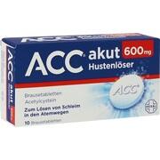 Hexal AG ACC AKUT 600, 10 Brausetbl. (N1) akut 600