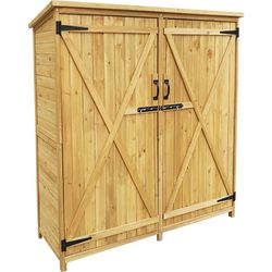 Wiltec Gartenhaus 135 x 50 x154 cm (51061)