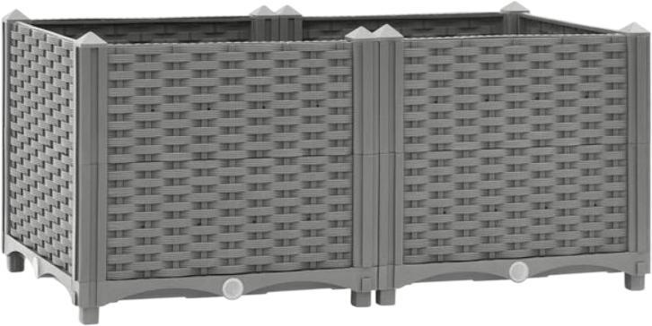 vidaXL Hochbeet Polypropylen 80 x 40 x 38 cm (153294)