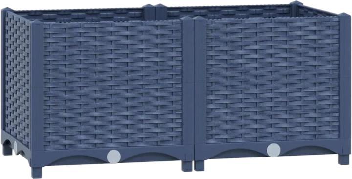 vidaXL Hochbeet Polypropylen 80 x 40 x 38 cm (310402)