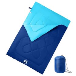 vidaXL Doppelschlafsack mit Kissen 3-4 Jahreszeiten (94451)