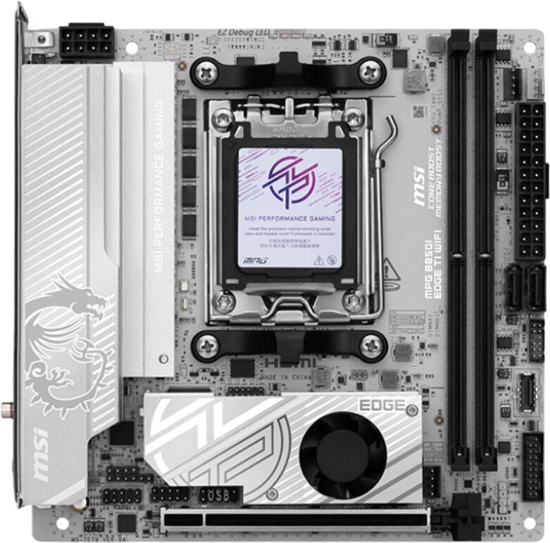 MSI MPG B850I Edge TI WiFi MSI MPG B850I Edge TI WiFi