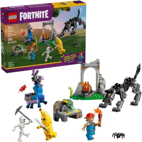 LEGO Fortnite Das Lager von Schali und der Zündkerzenkünstlerin (77075)