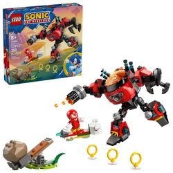LEGO Sonic the Hedgehog Knuckles vs. Dr. Eggmans Egg Crusher Mech (77005)