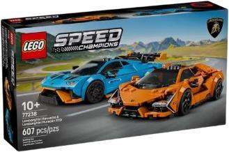 LEGO Speed Champions Lamborghini Revuelto und Huracán STO (77238)