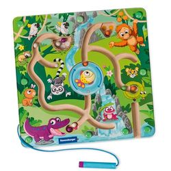 Ravensburger Magnetisches Holz-Labyrinth: Dschungel