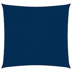 vidaXL Sonnensegel Oxford-Gewebe Quadratisch 6x6 m Blau (135527)
