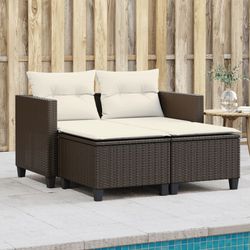 vidaXL Gartensofa 2-Sitzer (365792)