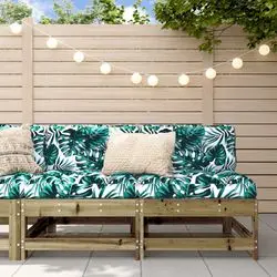 vidaXL Mittelsofas mit Kissen 2 Stk. (825582)
