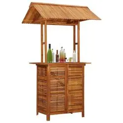 vidaXL Outdoor-Bartisch mit Dach (45909) vidaXL Outdoor-Bartisch mit Dach (45909)