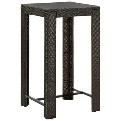 vidaXL Garten-Bartisch 60,5 x 60,5 x 110,5 cm (45870)