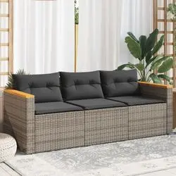 vidaXL Gartensofa 3-Sitzer (365830)