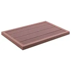 vidaXL Bodenelement für Solardusche WPC 101 x 63 x 5,5 cm (49065)