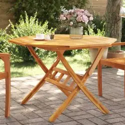 vidaXL Gartentisch Klappbar Ø110 cm (40049111)