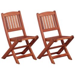 vidaXL Bistro-Set für Kinder Massivholz Eukalyptus 3-tlg. (45586)