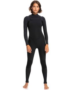 Roxy 3/2 mm Swell Series  Chest-Zip Neoprenanzug Frauen 