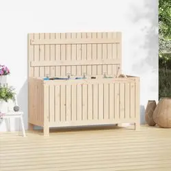 vidaXL Gartentruhe Massivholz Kiefer 115 x 49 x 60 cm (823836)