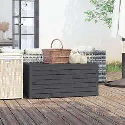 vidaXL Gartenbox Massivholz Kiefer 101 x 50,5 x 46,5 cm (823950)
