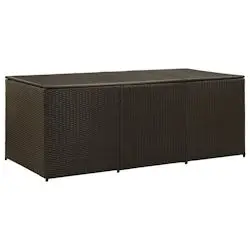 vidaXL Gartenbox Poly Rattan 180 x 90 x 75 cm (46478)