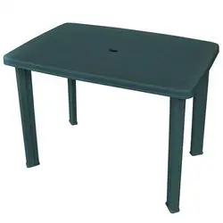 vidaXL Gartentisch Kunststoff 101 x 68 x 72 cm (43593)