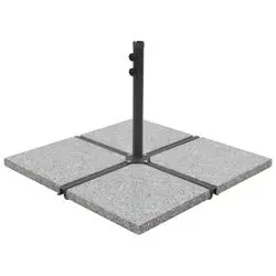 vidaXL Sonnenschirm-Gewichtsplatte Granit 25 kg (45070)