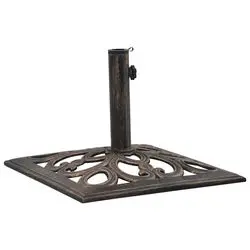 vidaXL Sonnenschirmständer Gusseisen 12 kg 49 cm (47868)