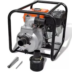 vidaXL Benzin-Wasserpumpe 50 mm Schlauchanschluss 4800 W (140934) vidaXL Benzin-Wasserpumpe 50 mm Schlauchanschluss 4800 W (140934)