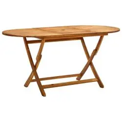 vidaXL Klappbarer Gartentisch 160 x 85 x 75 cm Massivholz (313324)