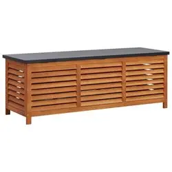 vidaXL Gartenbox Eukalyptus Massivholz 150x50x55 cm (47286) vidaXL Gartenbox Eukalyptus Massivholz 150x50x55 cm (47286)