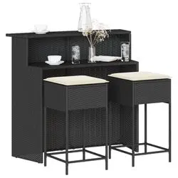 vidaXL Gartenbar Set 3-tlg. (3261486)