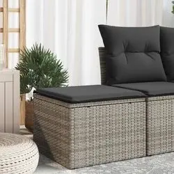 vidaXL Gartenhocker mit Kissen (366117)