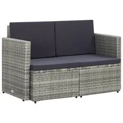 vidaXL 2-Sitzer Gartensofa (45783)