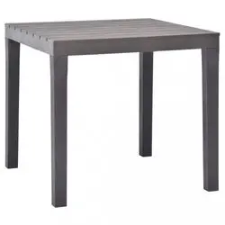 vidaXL Gartentisch Kunststoff 78 x 78 x 72 cm (48785)