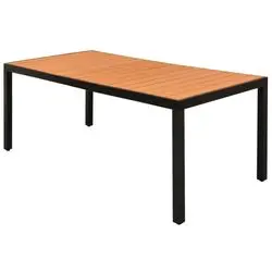 vidaXL Garten Esstisch 185x90x74 cm (42795)