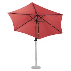 Dema Gartenschirm Ø 2,7 m Solar / LED (43312)