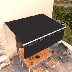 vidaXL Markise Manuell Einziehbar mit Rollo 4 x 3 m (3069299) vidaXL Markise Manuell Einziehbar mit Rollo 4 x 3 m (3069299)
